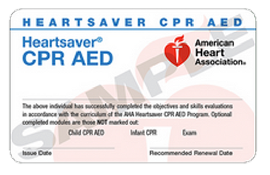 Heartsaver CPR/AED for Adults only