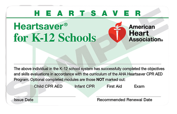 Heartsaver CPR/AED Adult and Pediatric