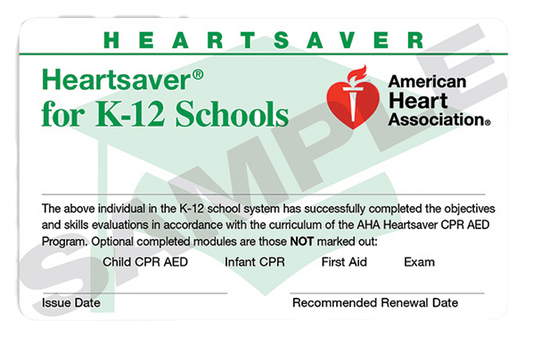 Heartsaver CPR/AED Adult and Pediatric