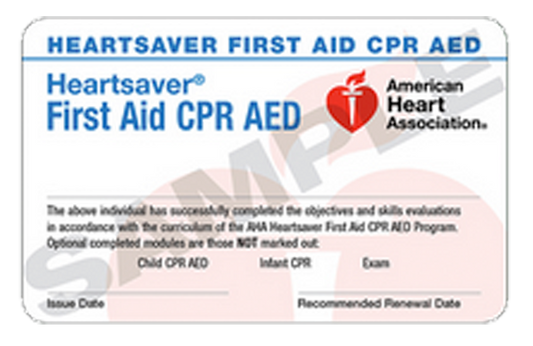 Heartsaver CPR/AED and First Aid Adults & Pediatrics