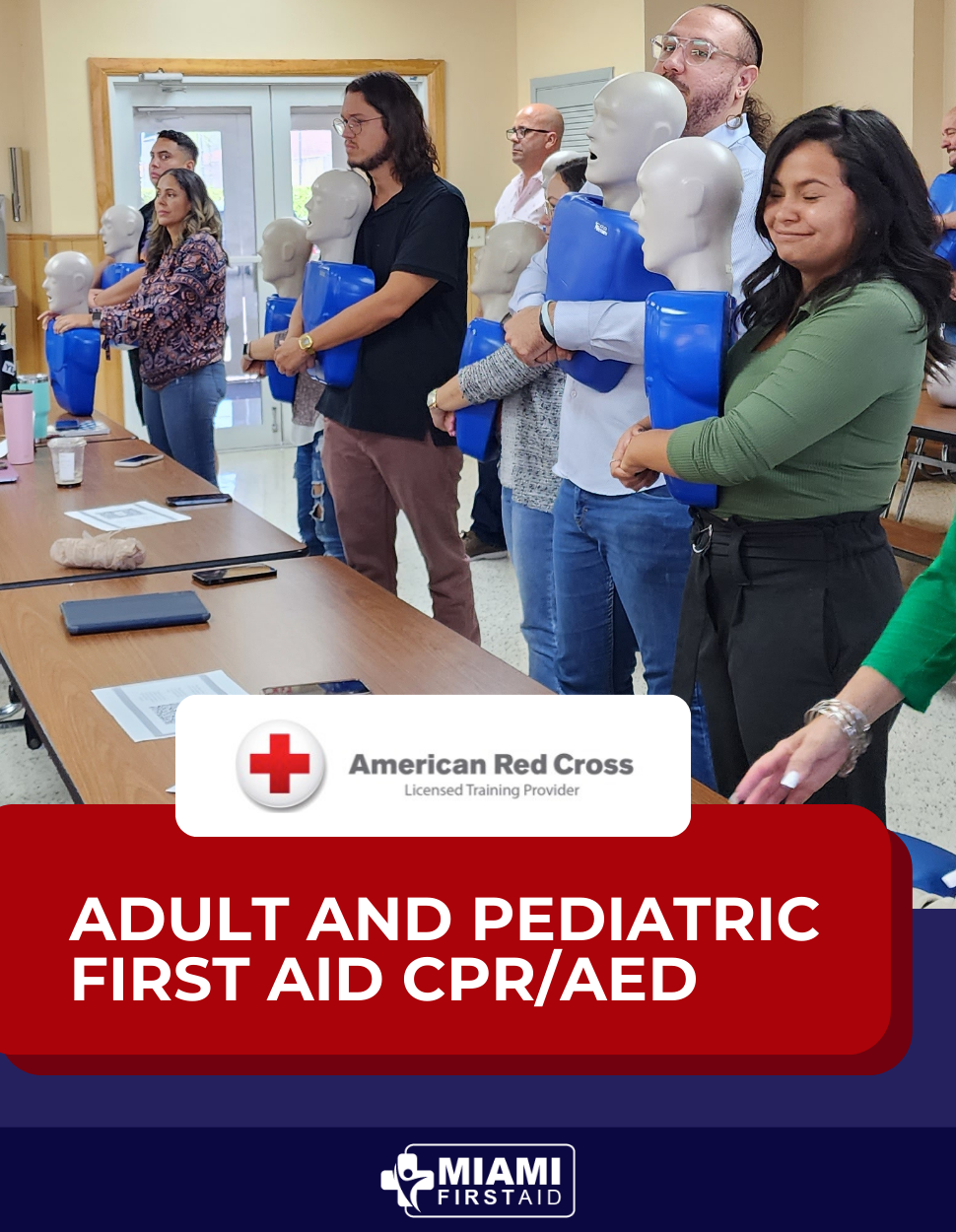 Private Lesson - Custom Class Red Cross Adult and Pediatric First Aid CPR/AED