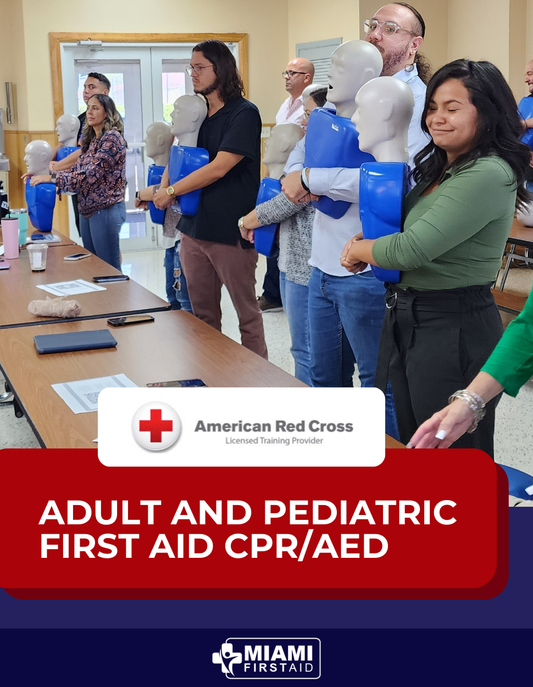 Private Lesson - Custom Class Red Cross Adult and Pediatric First Aid CPR/AED