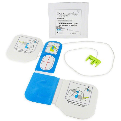 ZOLL AED3 CPR Uni-padz™ Universal III (Adult/Pediatric) electrodes, supplied with rescue accessory kit.  (5 Year Shelf Life)
