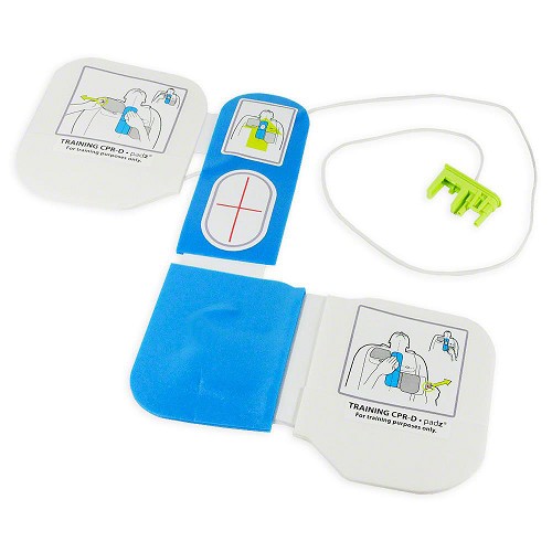 CPR-D·padz Training Electrodes with reusable "Z-design"